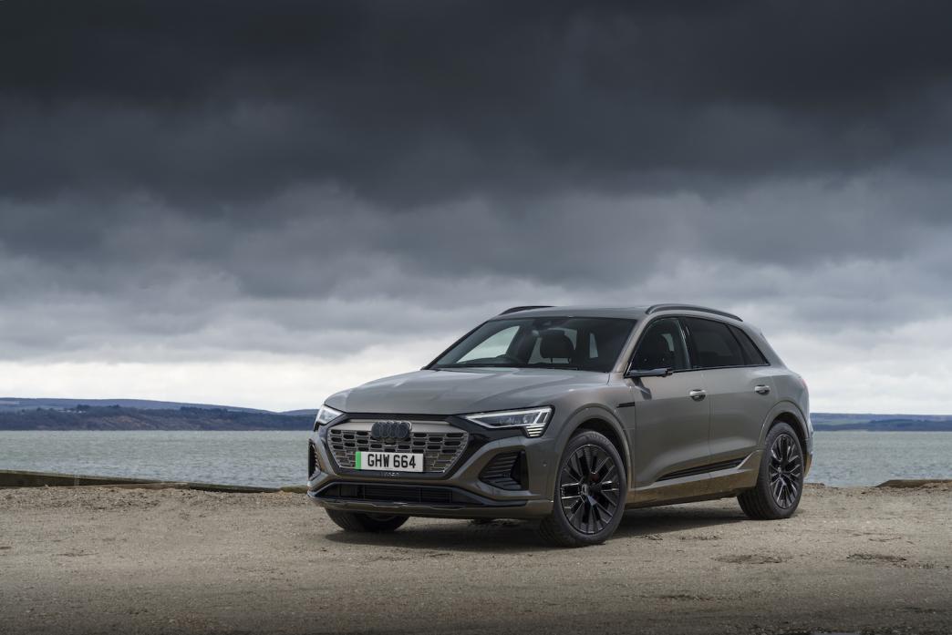 BRISTLING WITH TECHNOLOGY: The Audi Q8 e-tron