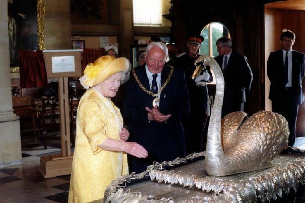 ICONIC OBJECT: The 18th century Silver Swan was elevated to beloved status at The Bowes Museum thanks in part to interest shown by the late Queen Mother who visited several times in the 20th century