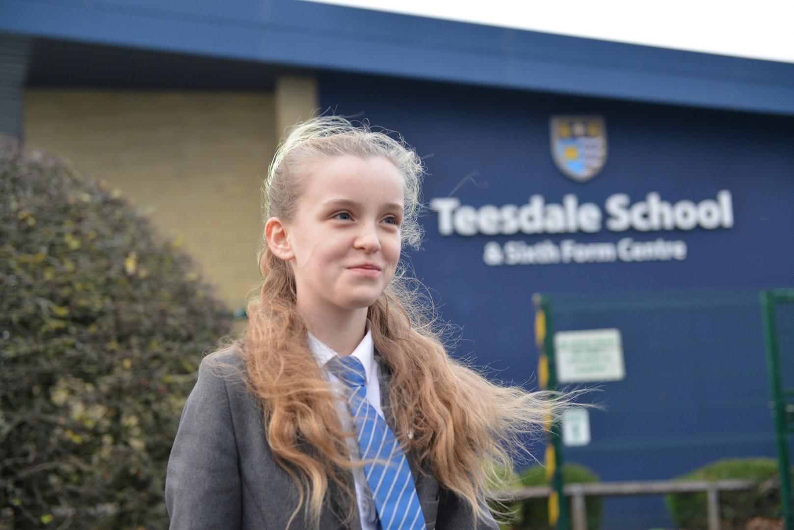 Kailey Collects Door To Door For The Foodbank News Teesdale Mercury