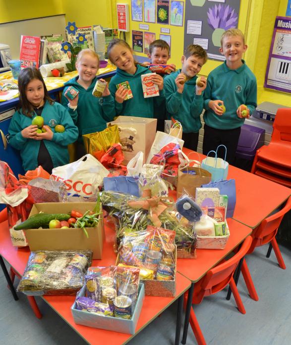  Happy  harvest  for school pupils News Teesdale Mercury
