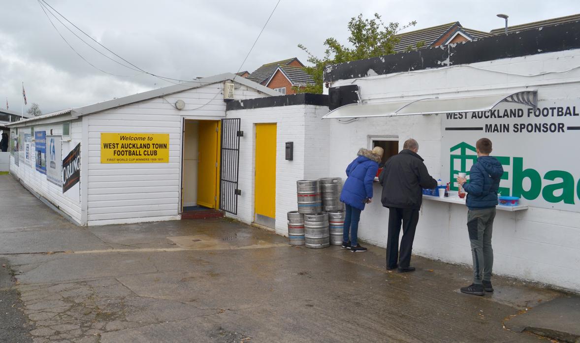 ON THE UP: Plans are in the pipeline to replace the outdated club house, tea room and treatment room at West Auckland Town FC