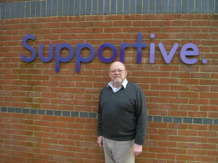 HELP AT HAND:  David Sumner, from Barnard Castle, is a volunteer driver for Supportive  			   TM pic