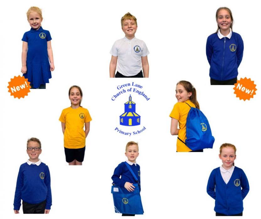 ON THE CATWALK: Model pupils at Green Lane School show off their new uniform