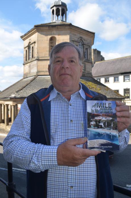 STORY TO TELL: Howard Potts with his autobiography A Mile in My Shoes