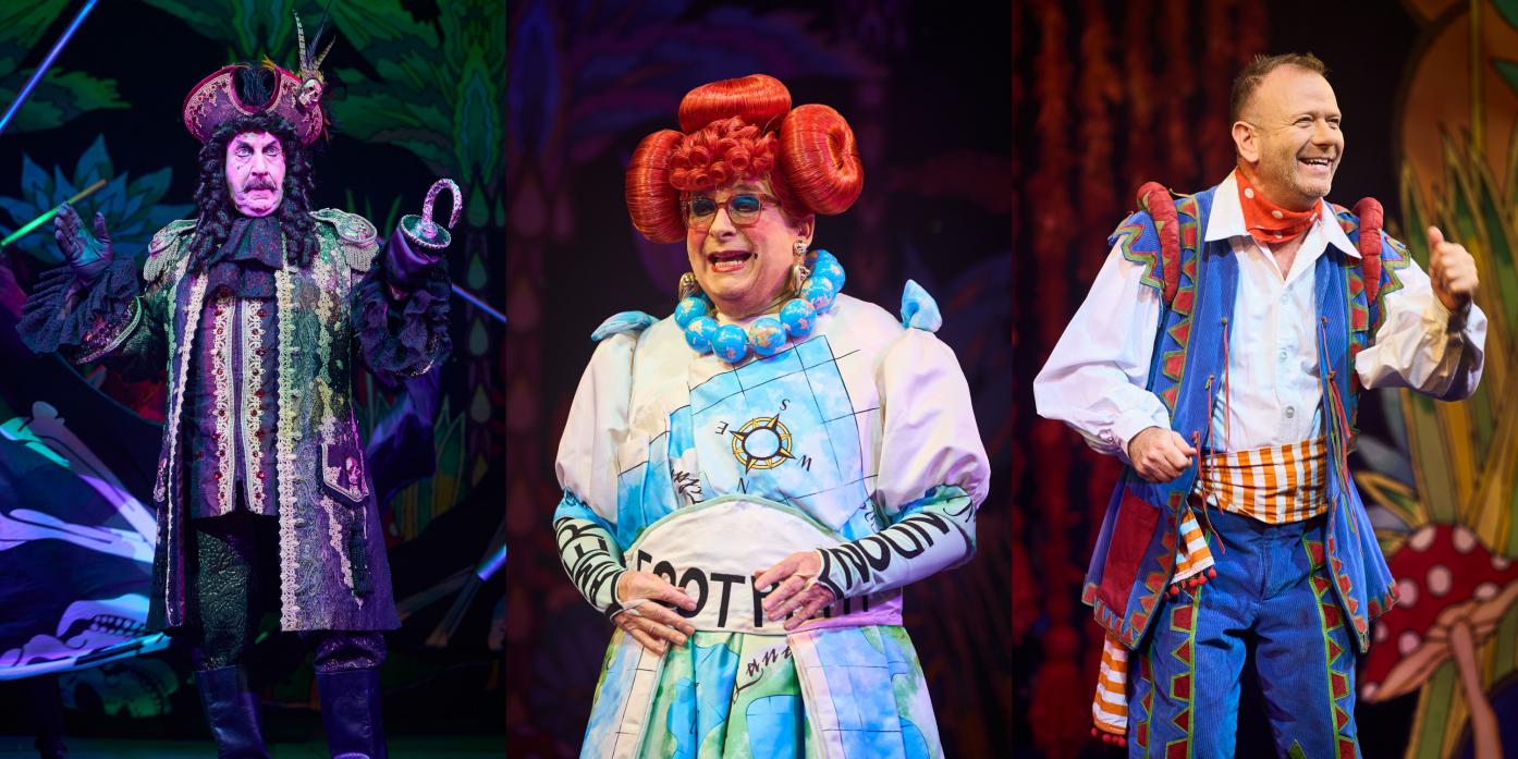 Peter Pan - Hook, Mrs Smee, Smee