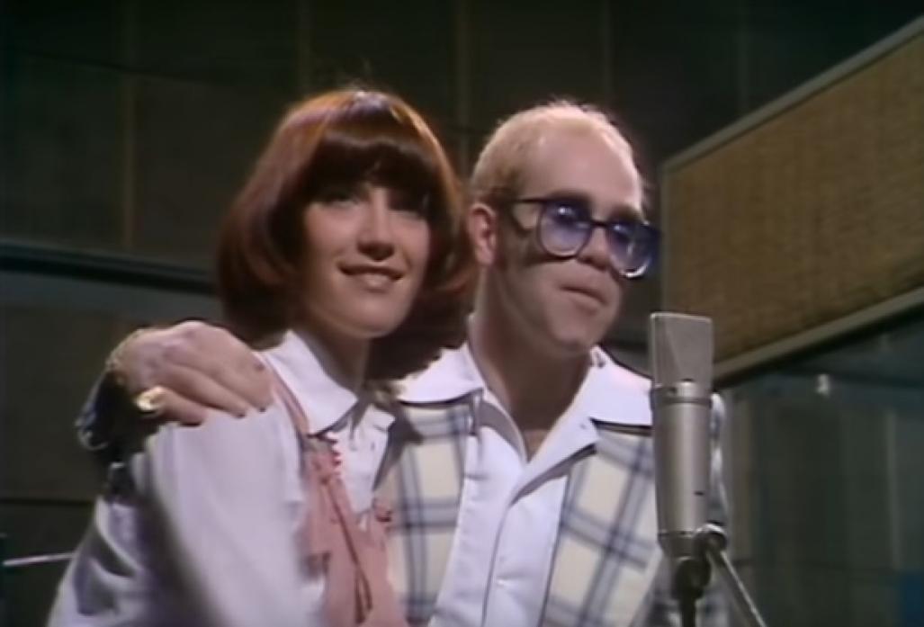 Kiki Dee, pictured with Elton John, is coming to town