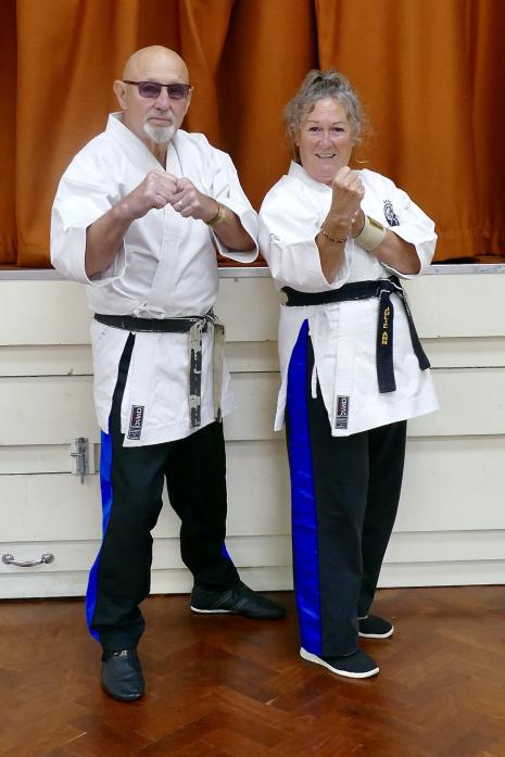 DOJO WELCOME: Tony and Julie Baker have set up a new club