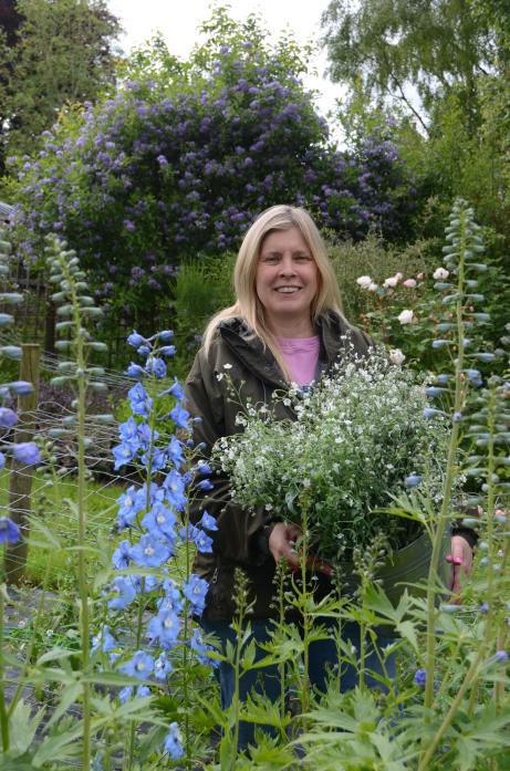 TOP HUNDRED: Cotherstone florist, Heidi Varley is delighted at the news she has been named one of the 100 faces of floristry