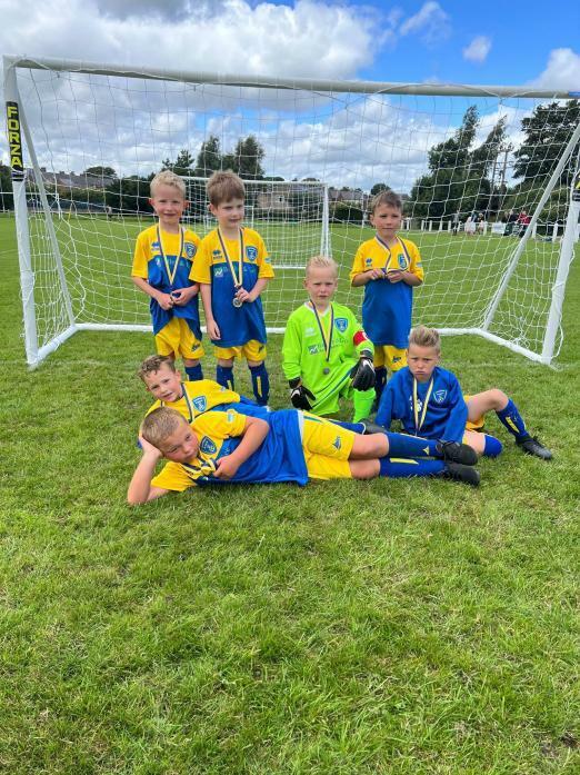 FLASHBACK: One of the Cockfield Juniors teams pictured in the Teesdale Mercury last year when they made an appeal for support