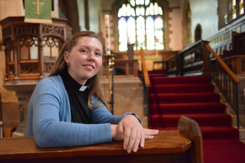 LONG ROAD TO BARNEY: Revd Dr Ana Moskvina has been appointed curate at St Mary’s Church, in Barnard Castle							              TM pic