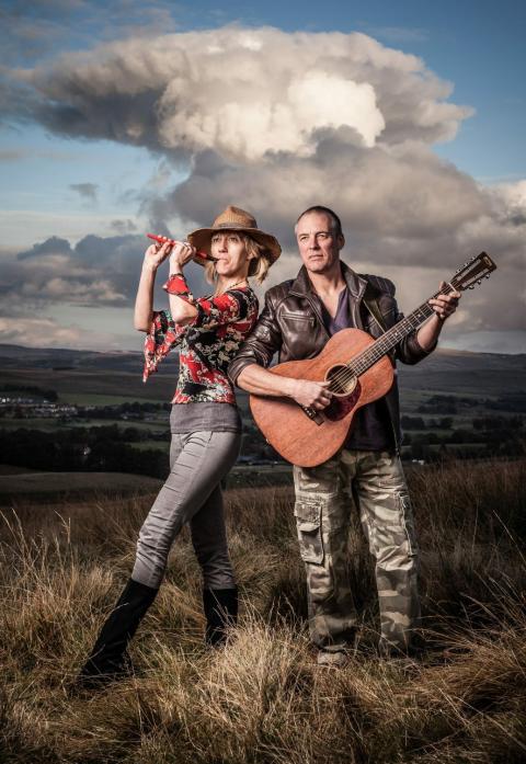 Musical duo Fiona Lander and Paul Mason, better known as Landermason are at Boldron on August 15