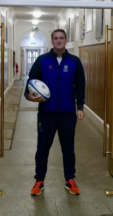 CONSULTANT: Lee Dickson Barnard Castle School’s rugby master  TM pic