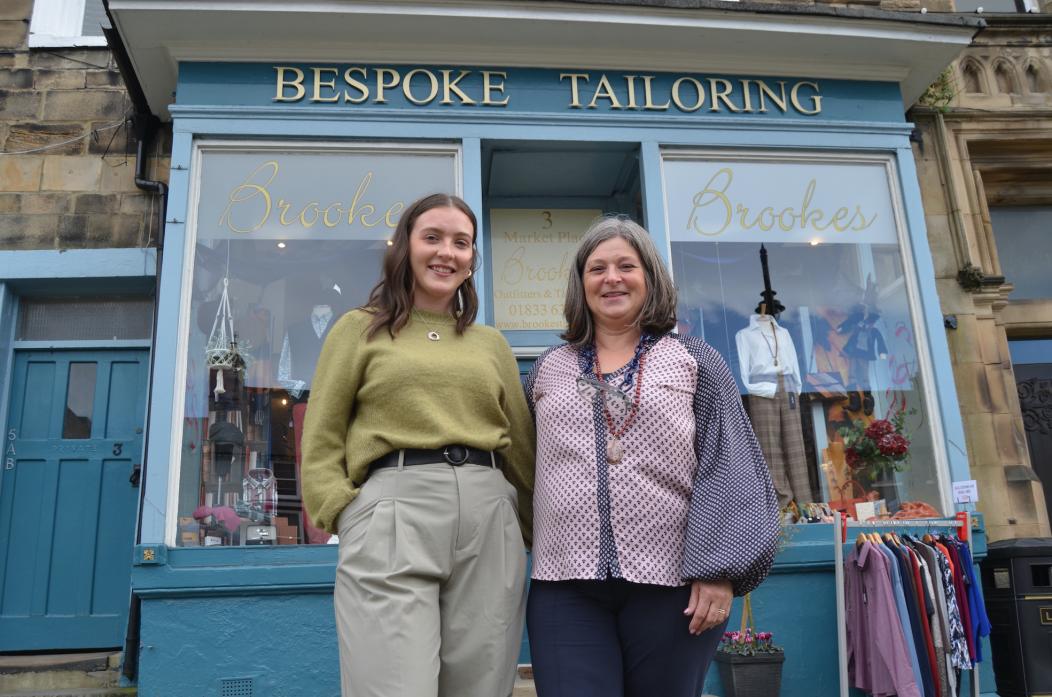 BIG DAY: Fiona and Ellen Brookes looking forward to welcoming customers to celebrate 20 years in business