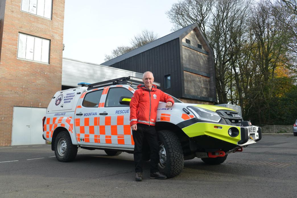 YEARS OF SERVICE: Steve Owers has stepped down as leader of Teesdale and Weardale Search and Mountain Rescue Team but will continue as a team member and search manager  								    TM pic