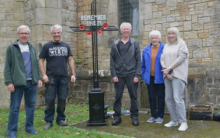 Multi Purpose Cross Installed At St Pauls News Teesdale Mercury