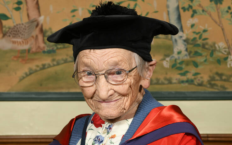Honorary degree for Margaret