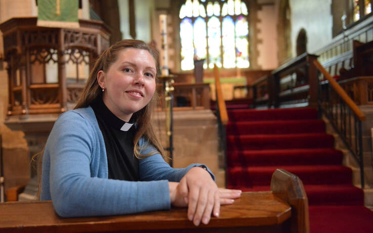 Barney’s new curate has found her place
