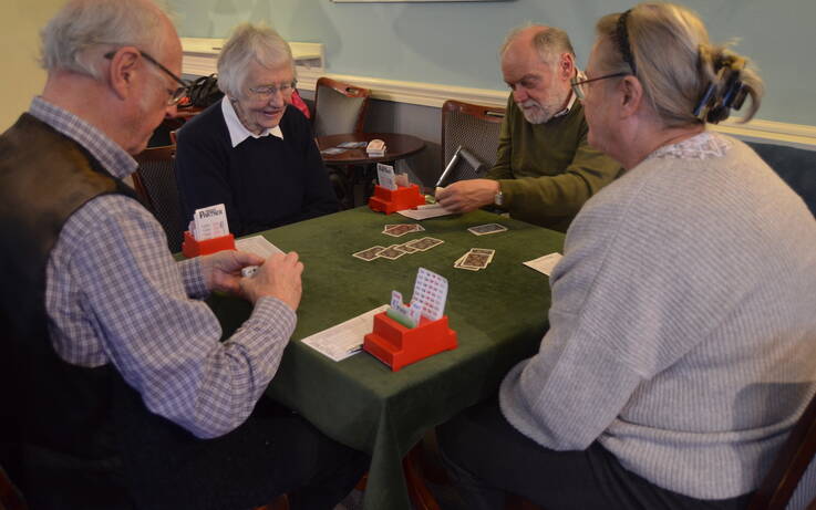 A tricky card game dummies can play