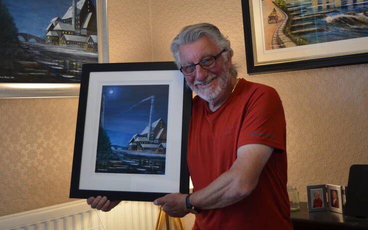 Dave's art goes on show for the bank holiday weekend