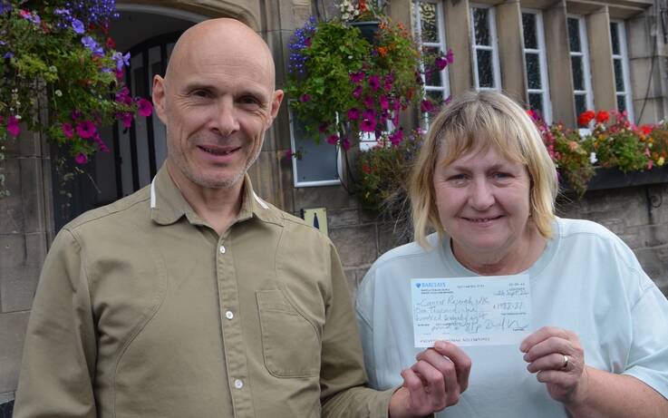 Fell running hotelier’s thanks to supporters who raised almost £2k