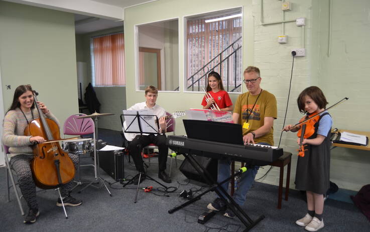 Panthers provides place for budding musicians