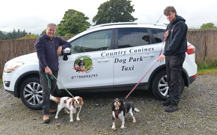 New taxi service so dogs can go walkies