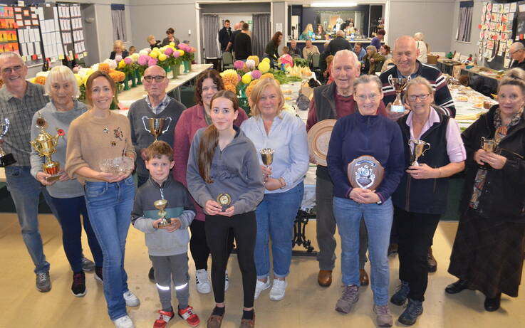 Bumper crop of blooms on show