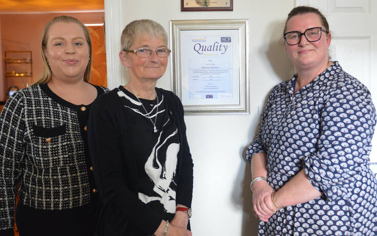 Staff’s efforts earn gold award for Barnard Castle care home 