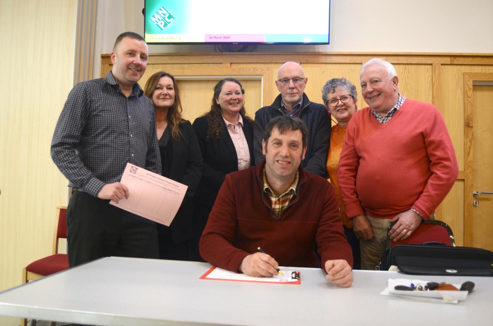 Calls to lower limit to 30mph in Newbiggin