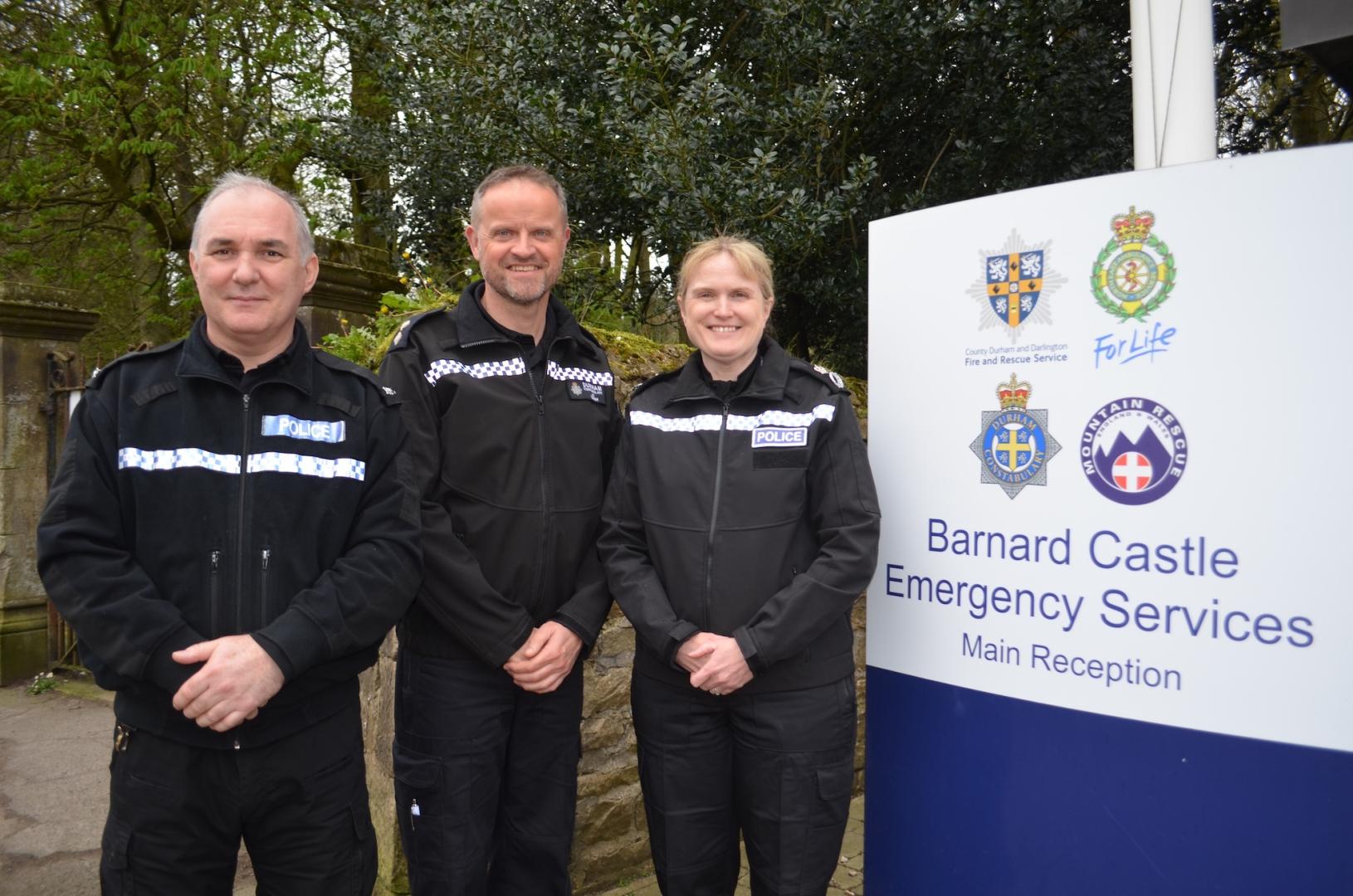 Officers bid a fond farewell to Teesdale