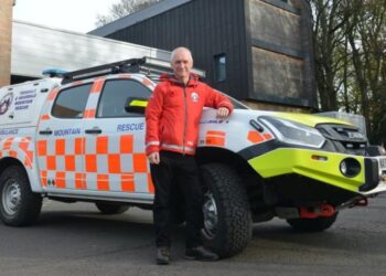 Steve Owers steps back after leading rescue team
