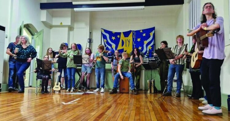 Strike up the band…
