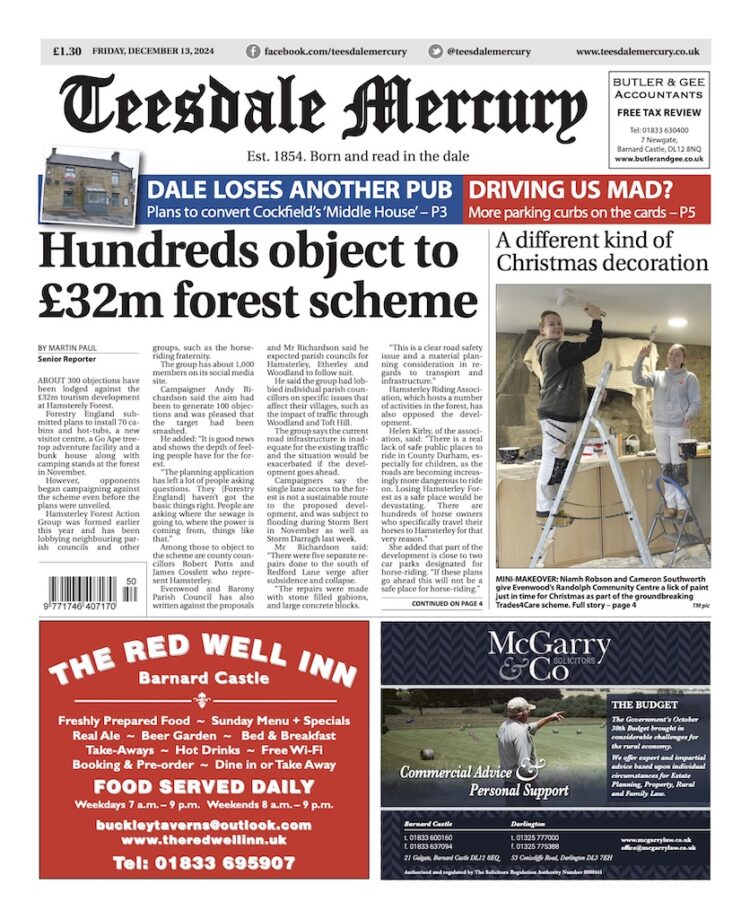 This week's from page