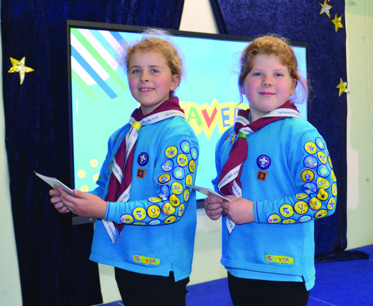 Beavering away earned Gainford twin sisters top award