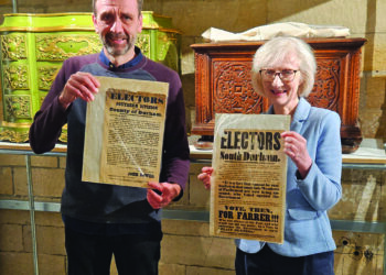 Historic election posters added to archive at The Bowes Museum