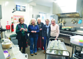 Warm welcome for the return of popular monthly coffee morning