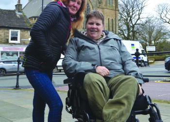 Full speed ahead for Sue’s new wheelchair