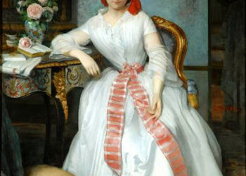 Bicentenary: Joséphine Bowes in a 1850 portrait by Antoine Dury