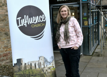 CHURCH anniversary: Location paster for the Influence Church Maddie Foster is celebrating the third anniversary of her association with The Witham in Barnard Castle