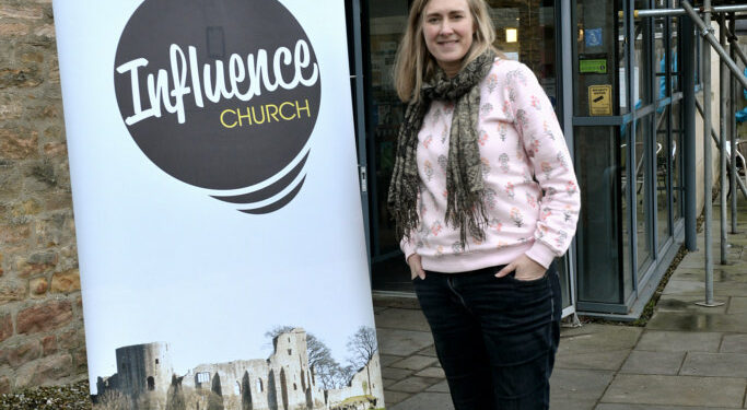 CHURCH anniversary: Location paster for the Influence Church Maddie Foster is celebrating the third anniversary of her association with The Witham in Barnard Castle