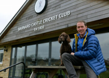 Steve Dixon is groundsman at Barnard Castle Cricket Club