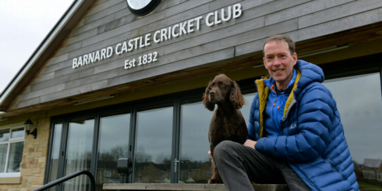 Steve Dixon is groundsman at Barnard Castle Cricket Club