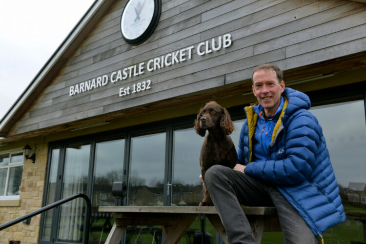 Steve Dixon is groundsman at Barnard Castle Cricket Club