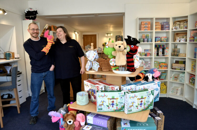 TEESDALE TOYS: Siblings Josh Jenkins and Laura Drew proving business is child’s play at their new shop, Teesdale Toys