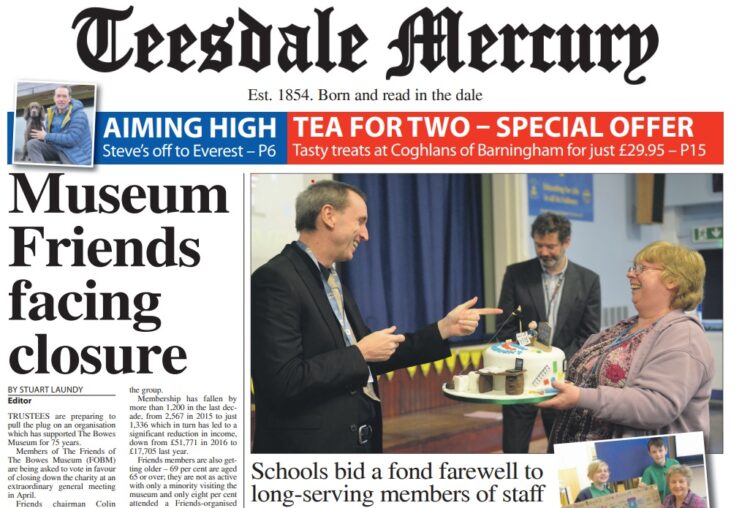 This week's front page