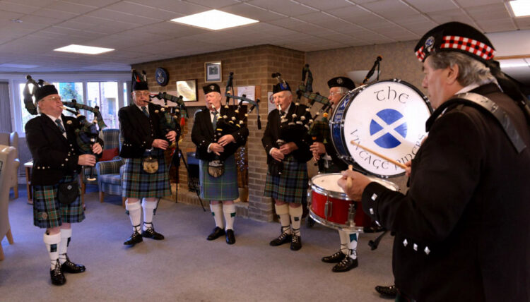 FLASHBACK: Members of Vintage Pipes and Drums seen here from previous years, are bowing out after playing all around the region at community events since 1990