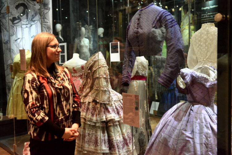 Wardrobe wonders: Fashion and textile curator Rachel Whitworth views the exhibition of Josephine: A Woman of Taste and Fashion at The Bowes Museum