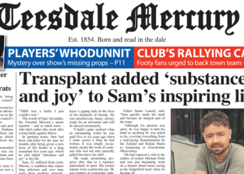 This week's front page