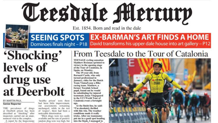 This week's front page