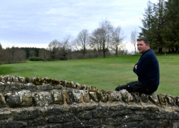 GROUND WORK: Barnard Castle Golf Club’s greens convenor Adam Dobson is on the hunt for a head greenkeeper who wants to make a name for themselves